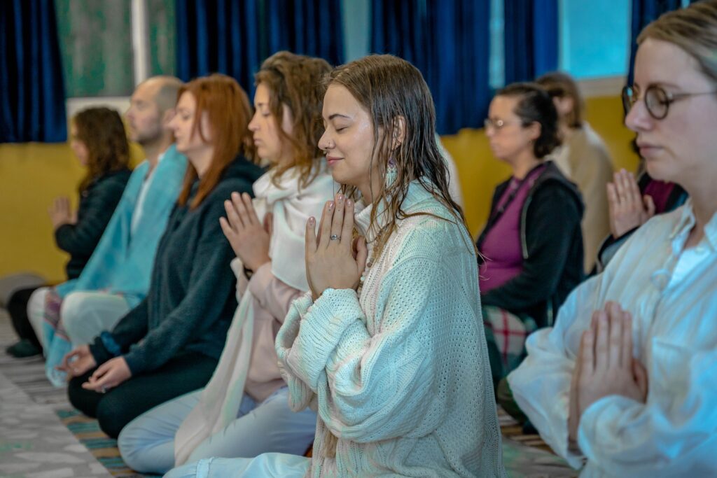 yoga for chakra healing energy body meditation
